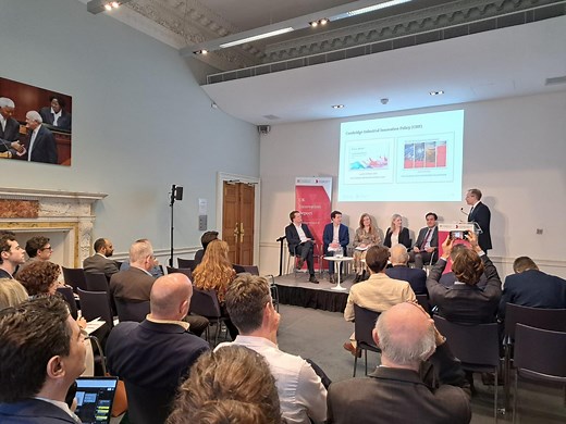 UK Innovation Report 2025 launched at the Institute for Government - Cambridge Industrial Innovation Policy