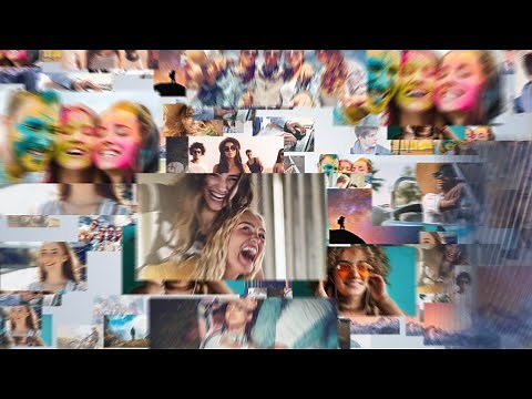 Mosaic Logo Reveal After Effects Template - Free Download