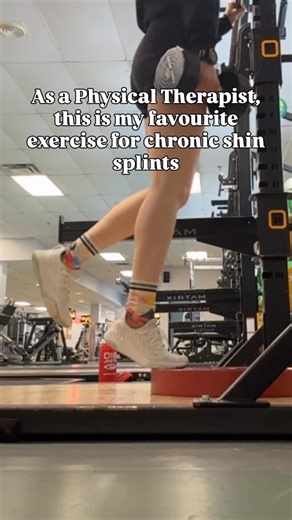 Kiana Cowger | Physical Therapist on Instagram: "Shin splints aren’t a stretching problem. They’re a strength problem. Your shins hurt because the capacity of your calf muscles is lower than your training load. So your tibialis anterior (muscle in the front of your shin) overworks to compensate. & That’s the pain you feel. The BS advice? Rest & stretch. While yes we made need a temporary reduction is irritating activities. You won’t increase your capacity or ability to tolerate load by resting a