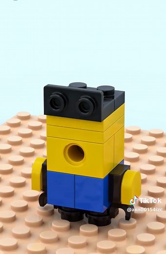 Lego Minion Stop Motion Building Tutorial