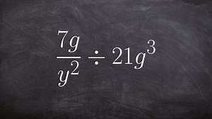 Dividing one rational monomial by another monomial and simplify