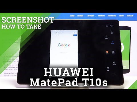 How to Take Screenshot in HUAWEI MatePad T10S – Capture Screen