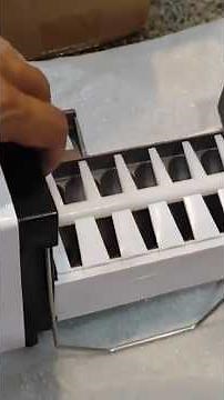 Frigidaire Ice Maker Fix in Seconds. #IcemakerFix #Frigidaire #FreezerRepair #diy #QuickRepair
