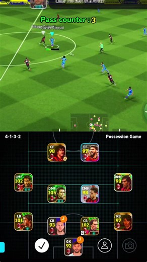 ac milan pass counter ☠️🔥 #efootball2026