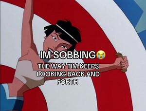 Tim Drake and Nightwing: A Playful DC Comics Moment