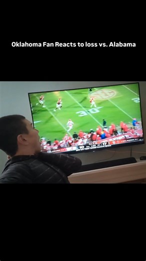 Curtis Wagner on Instagram: "Oklahoma Fan Reacts to loss vs. Alabama! NCAA Football CFP First Round #alabama #oklahoma #football #cfp #alabamafootball"