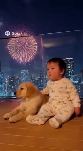 #子犬のいる生活 #赤ちゃん #癒し動画 #犬と赤ちゃん #puppy