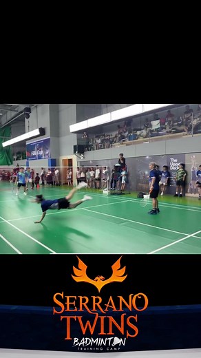 NAPALABAN KAMI NG KAMBAL KO SA PALARONG PAMBANSA 2025! CHAMPION! HAHAHA! 😂🏸🖤🧡 @Serrano Twins Sports Hub @JEROME SERRANO #SerranoTwins #Badminton