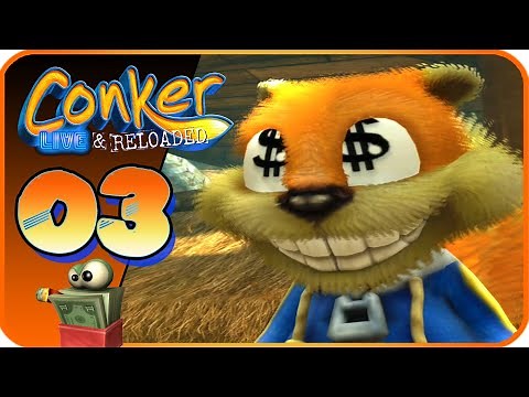 Conker: Live and Reloaded Walkthrough Part 3 (XBOX One)