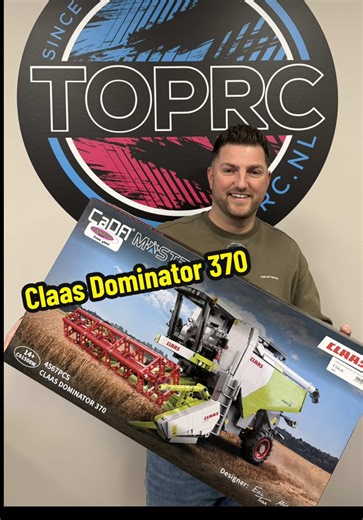 Bouw een Claas Dominator 370 Combine met Bouwstenen