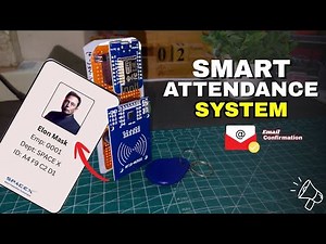 SMART Attendance System Using RFID + Email Alerts | Best Final Year Project || DIY Project