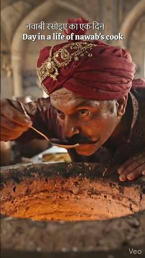 A Day Cooking for the Emperor in Mughal Royal Kitchen 🔥 #mughlaicuisine #royalkitchen #food