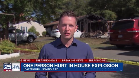 Ring camera captures moment house explosion rocked Dartmouth neighborhood