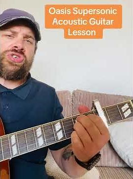Oasis-Supersonic-Acoustic Guitar Lesson #oasis #acousticguitarlesson
