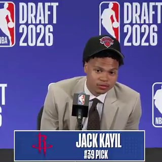Watch full interview Knicks 39th pick Jack KayilPG or SG? "I like both"Knick he wants to learn from? "Jalen Brunson, play similar position, similar position draft, think I can learn a lot"Knicks? "They want winners…it's a good fit"Plan to return to Germany? "Not really. My plans are stay here, get into [Knicks] organization & keep going with them"Knicks championship excitement in New York: "I really love the city…crazy fans…I can't wait"