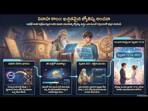 Accurate Marriage Timing Prediction using KP System | Real Astrological Case Study