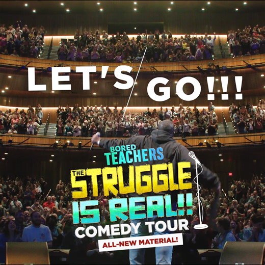 3.8K views · 3.6K reactions | NEW SHOWS, NEW MATERIAL!  Fall Tour tickets are NOW ON SALE to the funniest night of your life! Grab your teacher besties and get the good seats while you still can. Don’t wait, tickets are selling out fast! TICKETS: https://www.boredteachers.com/comedy-tour | Bored Teachers | Facebook