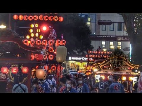 2022.8.27 第14回 ふくしま山車祭り 山車 練り歩き 福島県 福島市