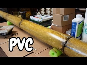 Making Bamboo Out Of PVC For Our Garden