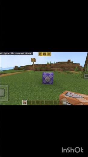 THIS COMMAND IS TOO OP! Infinite diamond in minecraft #shorts #minecraft