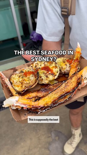 @outdoorlivinn_ on Instagram: "Is this the best seafood in Sydney? . . #fyp #seafood #lobster #lobstertail #sydney #sydneyfishmarkets #fishing #scallops #kingcrab #crab #fishmarket #review #seafoodmarket"