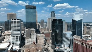 Downtown Minneapolis Minnesota Skyline Aerial Descending Stock Footage Video (100% Royalty-free) 1110749037 | Shutterstock