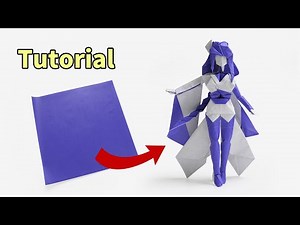 Raiden shogun tutorial #origami # Chen Xiao#某一个晓