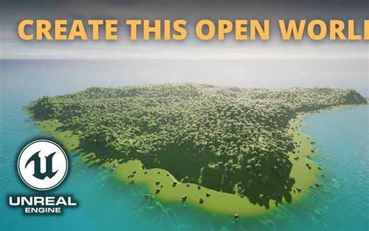 虚幻引擎 5 ！创建开放世界 ！_哔哩哔哩_bilibili