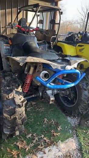 Can am renegade slg exhaust 2 inch quiet core