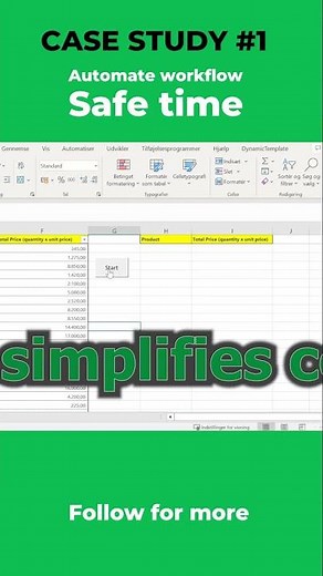 Automate tasks with VBA Excel #shorts #automation #businessproductivity #vbaexcel