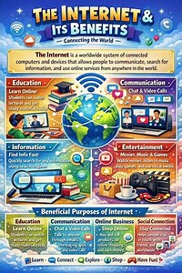 Internet And Its Beneficial Purpose #important #importantforboardexam #computer #federalboard