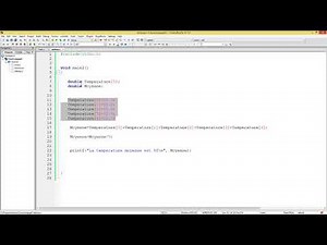17 Programmation en langage C les tableaux avec une boucle for partie 2