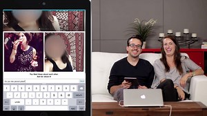 Haha! 󾌴 󾌴 󾌴 This Buzzfeed video of straight guys helping their lesbian BFFs to make HER profiles is absolutely HILARIOUS. Don't have HER yet? Download it here: http://weareher.com/g/createherprofile | HER App