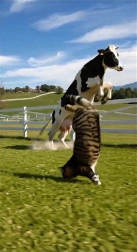 Extreme Cat Chronicles21(tumbling) #shorts #animation #cat #funny #aiart #고양이 #애니메이션 #tumbling