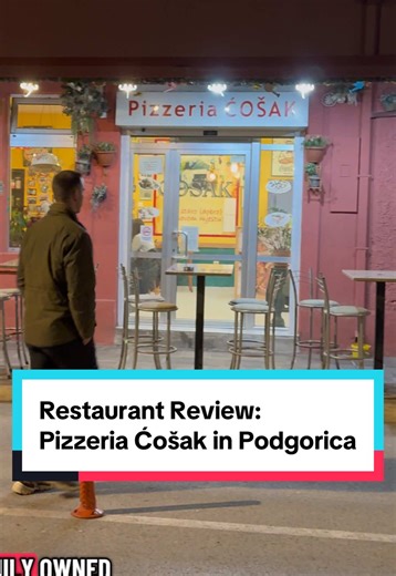 I’ve been loving all of the Podgorica, family-owned restaurant recommendations you guys have been sharing with me!! This Pizzeria Ćošak was delicious and I’m already looking forward to going back. 🍕 If you want to eat like a local, you’ve got to check this place out! Have you been here before? What do you think of it? #travelmontenegro #restaurantreview #pizzalover #expatlife #expatliving
