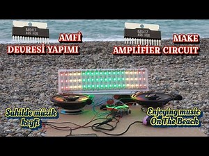 How to make powerful amplifier circuit BA5417 | very simple | BA5417 Amfi devresi yapımı. Çok basit