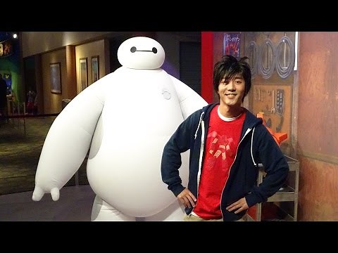 Meet Baymax & Hiro from Big Hero 6 LIVE at Walt Disney World Character Meet & Greet