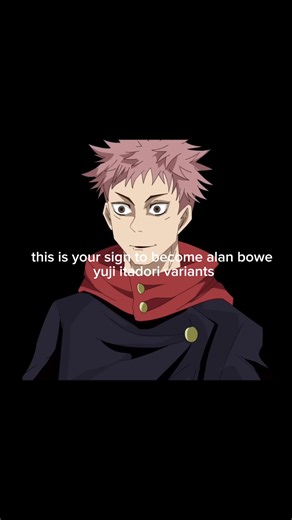 #jjk #fyp #jujutsukaisen #yujiitadori #alanbowe