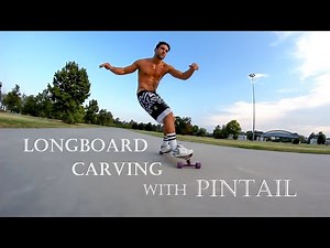 Longboard carving with Pintail