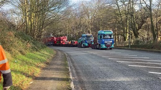 Unforgettable Heavy Haulage Adventure | 500 Tonnes on an Epic Hill