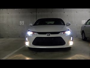 Scion TC (2014-2016): OEM Fog Light Kit Installation.