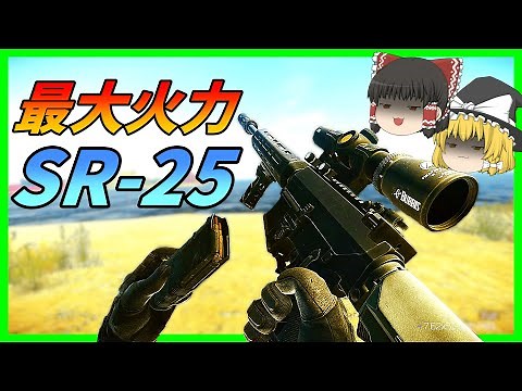 【EFT】#49 SR-25の最強火力でPMC＆サニターを薙ぎ倒す！【タルコフゆっくり実況】