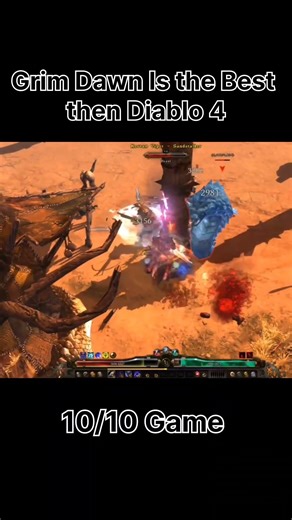 #gaming Grim Dawn the best game ever, diablo 4 is trash 🗑️