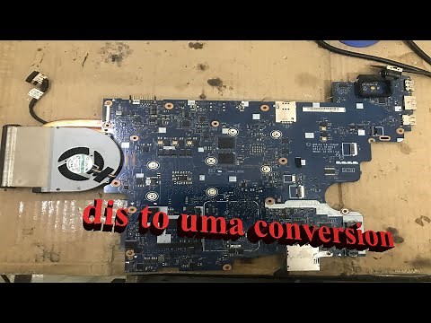 Dell Latitude E6530 Graphics Conversion DIS TO UMA Laptop No Display problem solution