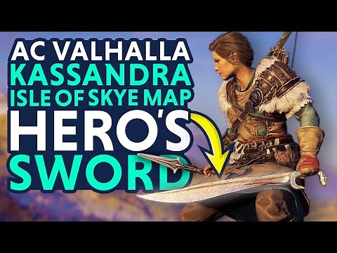 NEW Kassandra Info & Isle of Skye DLC Map - Assassin's Creed Valhalla DLC (AC Valhalla DLC)