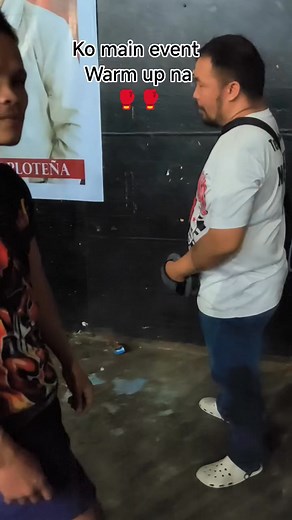 Warm up na atung ko main event Jay Patigdas #boxingwarmup | Jay Ar Tagwalan