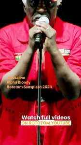52K views · 2.1K reactions | ALPHA BLONDY LIVE @ Rototom 2024, enjoy Jerusalem, Rainbow in the sky, Fanta Diallo, Brigadier sabari ❤️  Full Videos Available Online | Alpha Blondy | Facebook