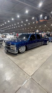 Slammed Dually at the 60th Annual Starbird Show #sickslammedtrucks #duallytrucks #baggedtrucks | SICK Slammed Trucks