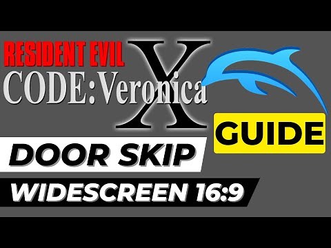 Resident Evil Code Veronica X - Door Skip & Widescreen Guide | The BEST Way To Play Dolphin GameCube
