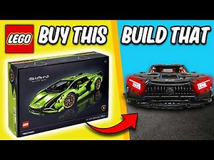 BUY This BUILD That - LEGO Technic 42115 Lamborghini Sián FKP 37
